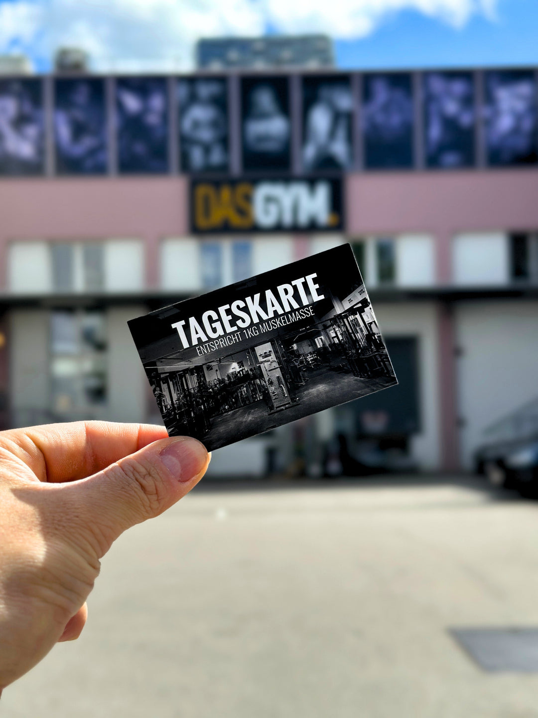 DASGYM. TAGESKARTE