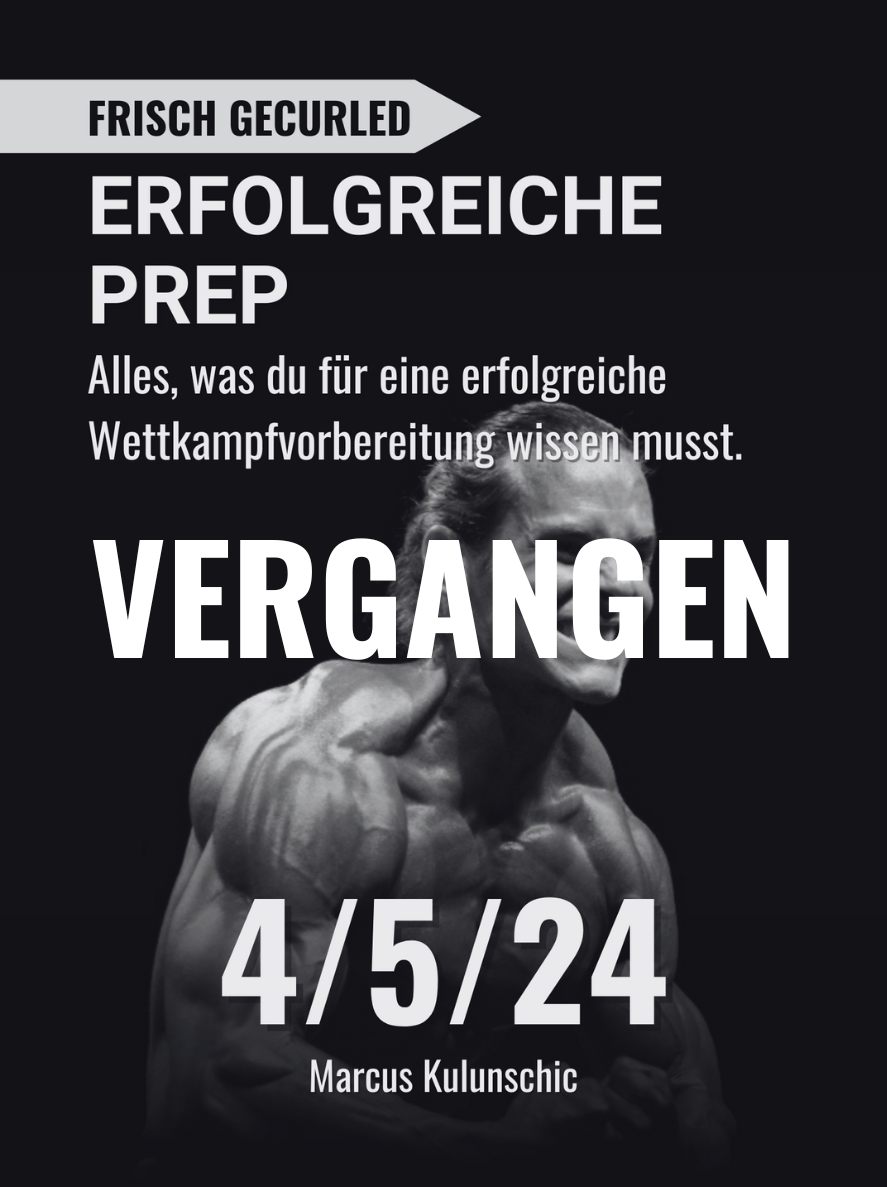 Erfolgreiche Wettkampfvorbereitung
