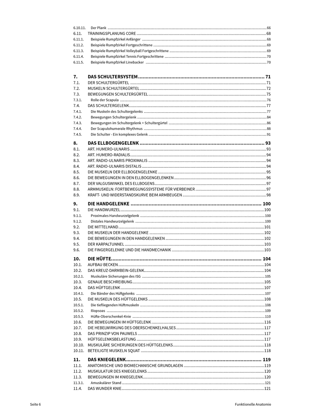 FUNKTIONELLE ANATOMIE
