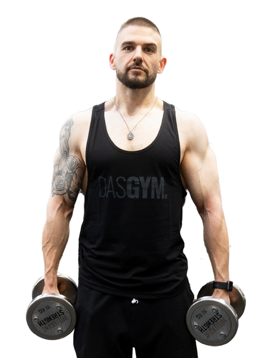 DASGYM. Tanktop Schwarz