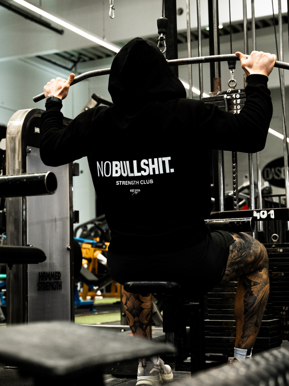 Strength Club Zip Hoodie