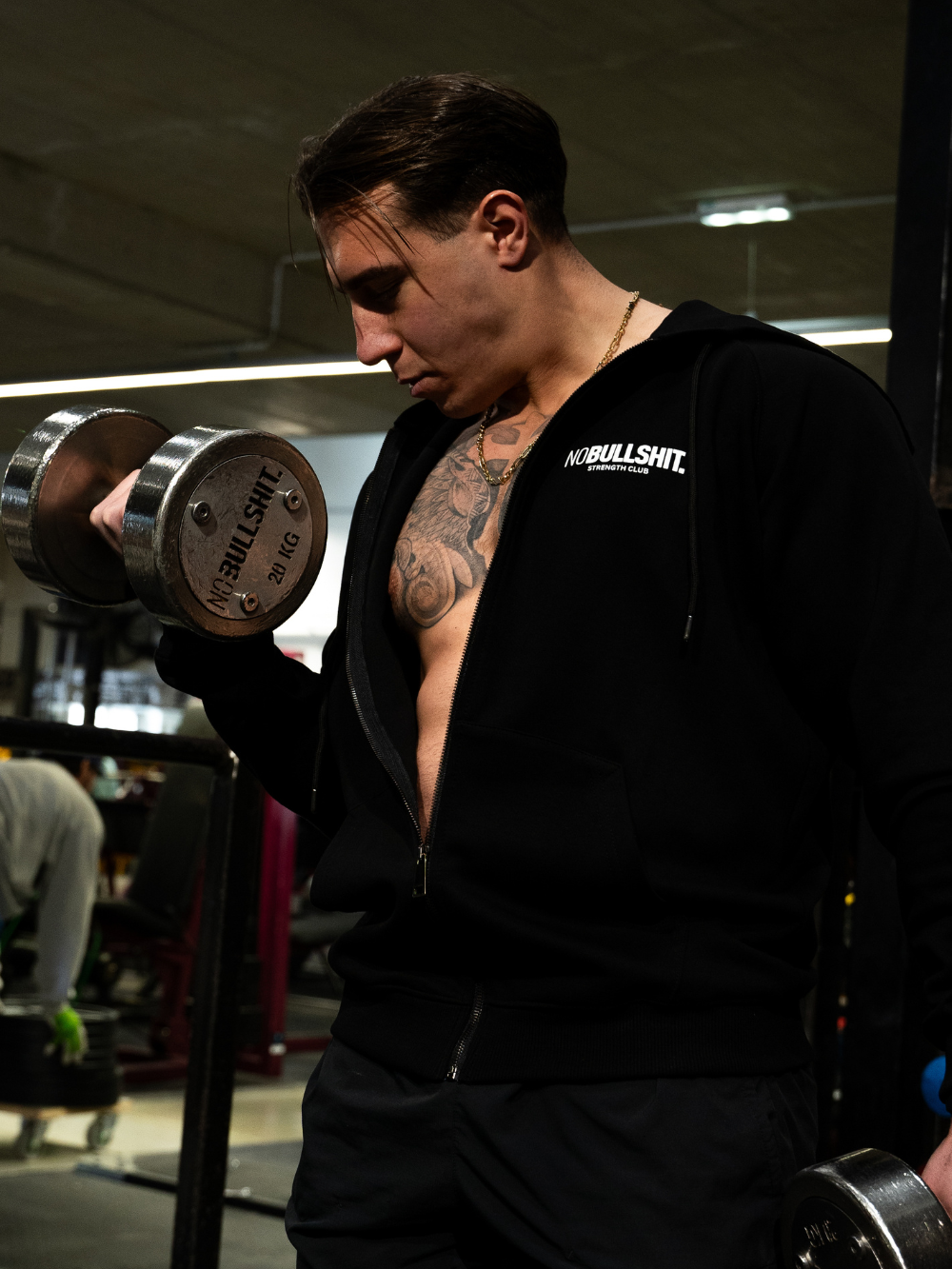 Strength Club Zip Hoodie