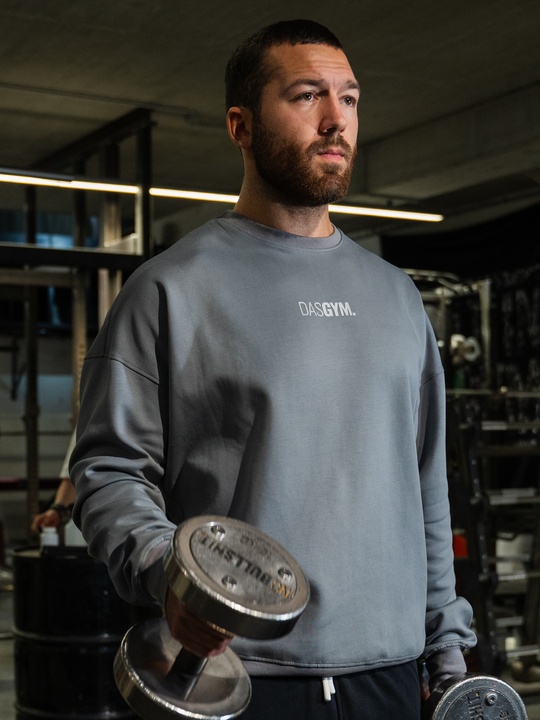 Oversize Sweater Steel Grey