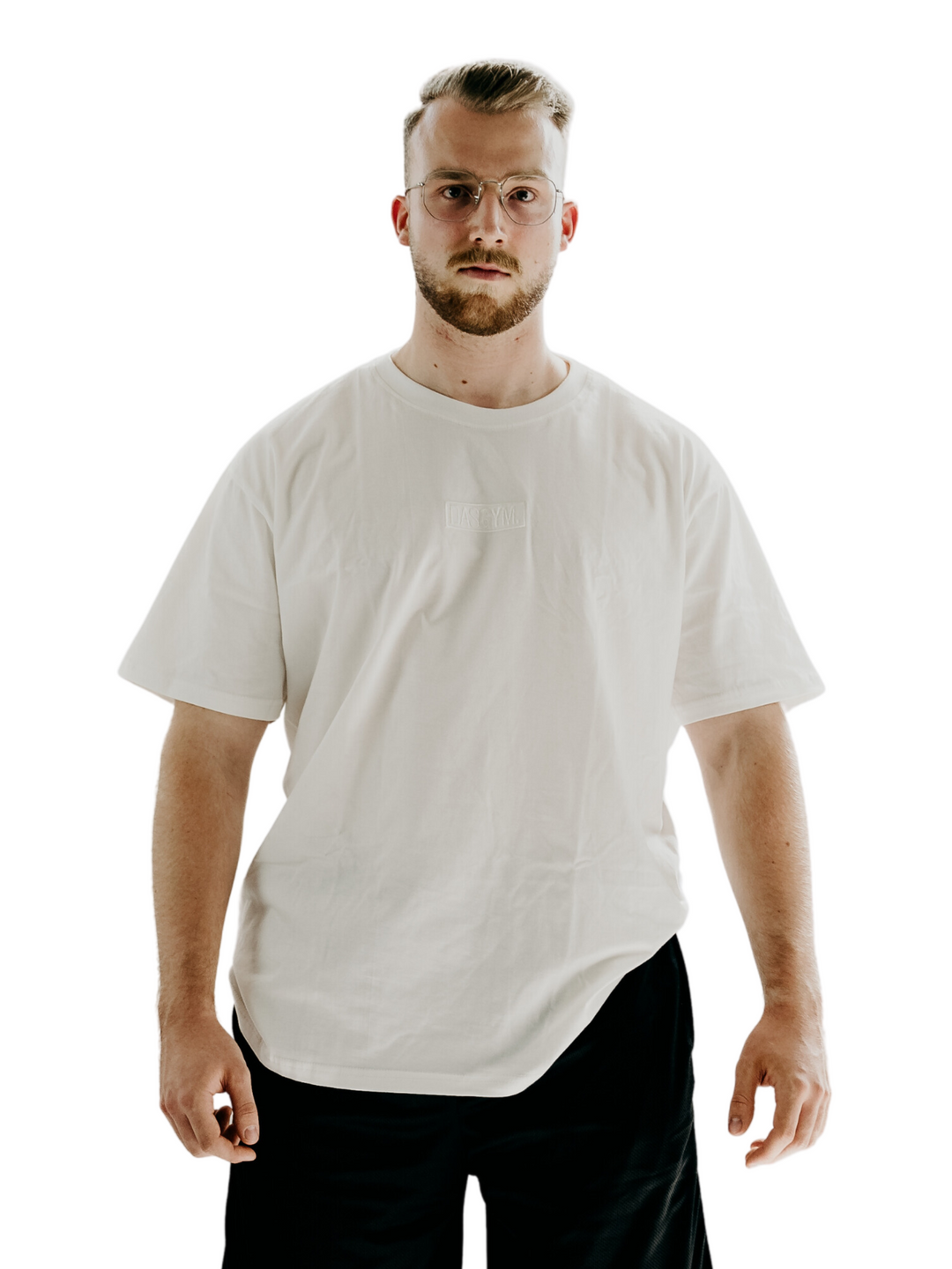 DASGYM. Oversize T-Shirt ALL WHITE