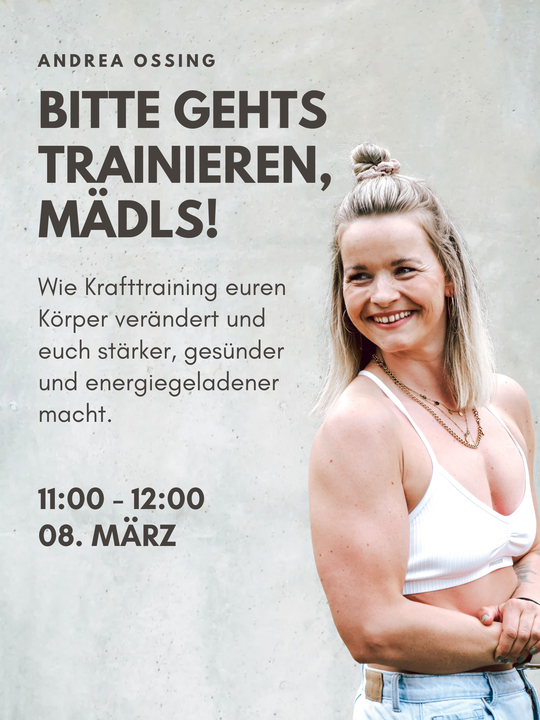 Bitte gehts trainieren, Mädls