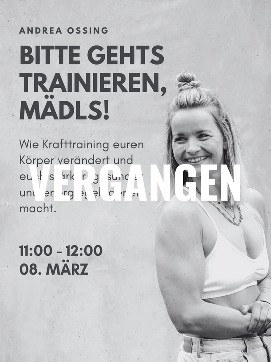 Bitte gehts trainieren, Mädls