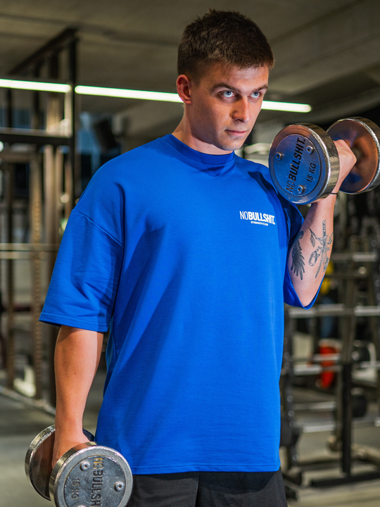 NBS Strength Club T-Shirt Blue