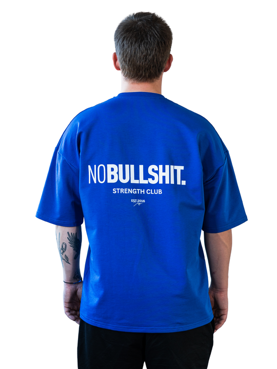NBS Strength Club T-Shirt Blue