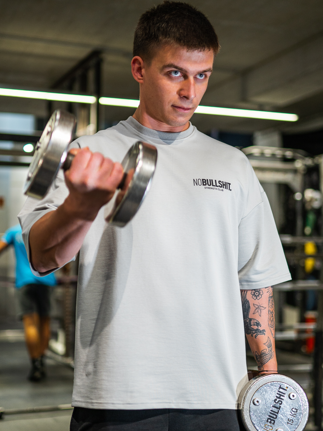 NBS Strength Club T-Shirt Grey