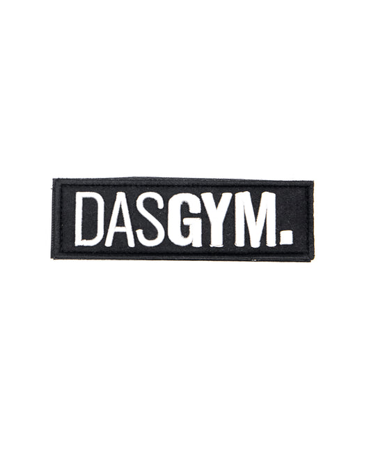 DASGYM. PATCH - White/Black