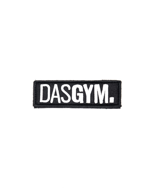 DASGYM. PATCH - White/Black