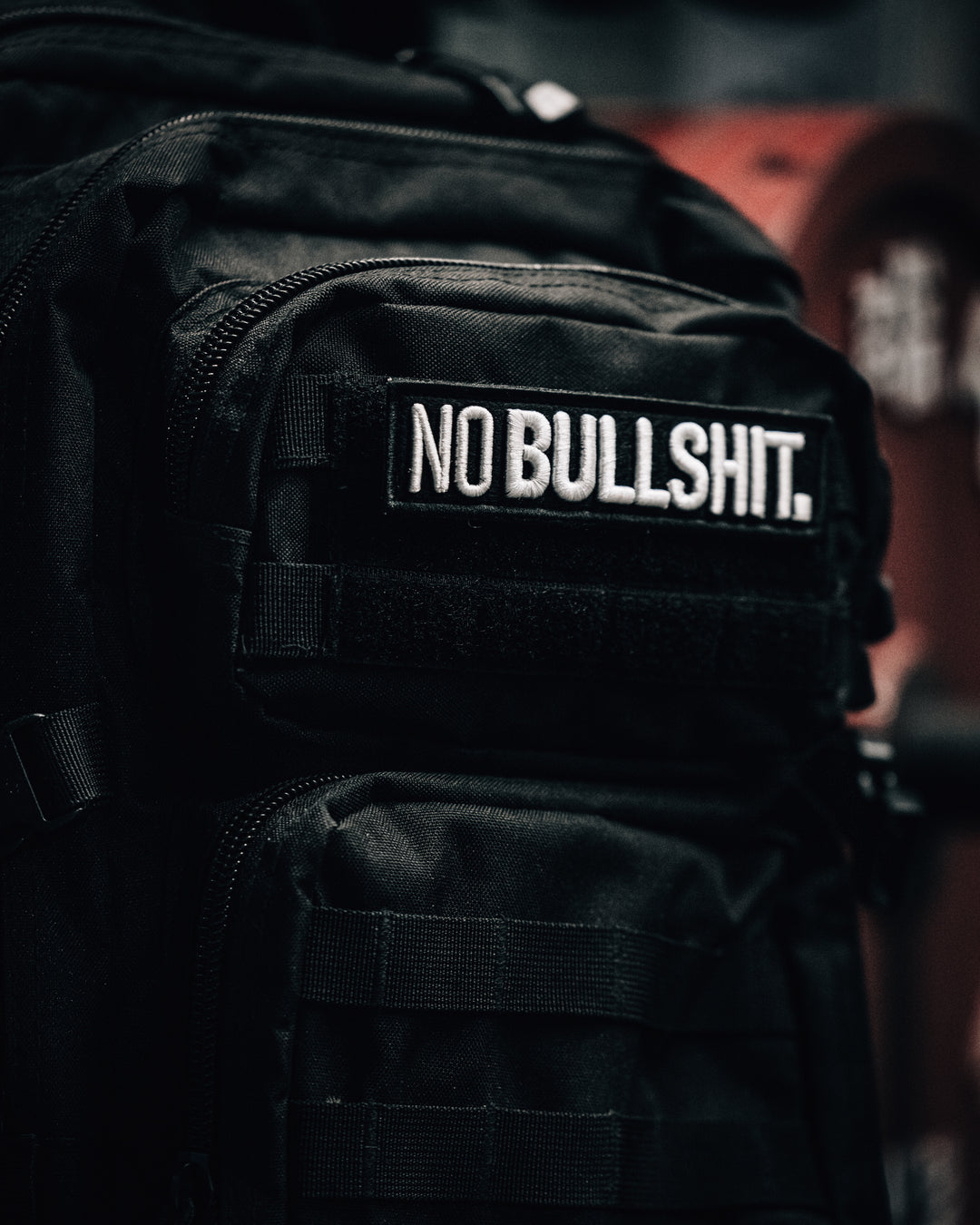 NOBULLSHIT. PATCH - WHITE/BLACK