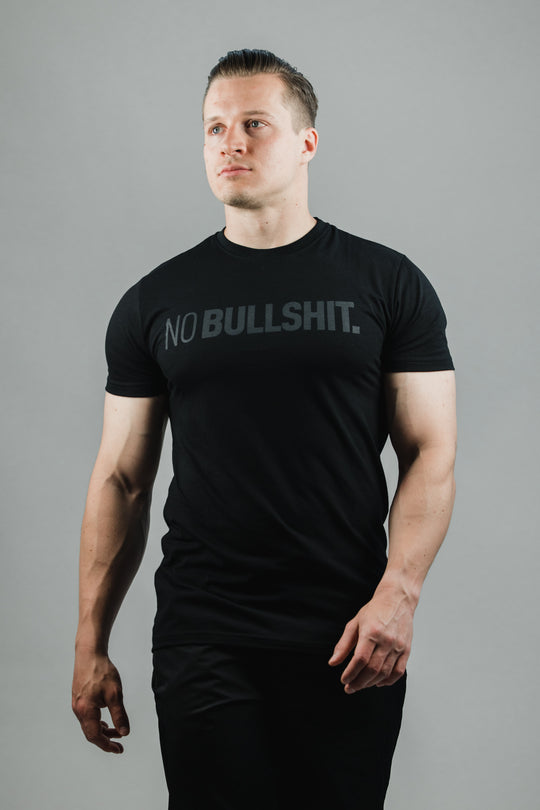 Nobullshit T-Shirt Men - Black